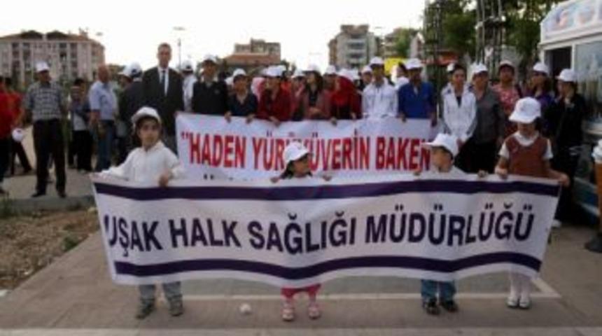 Uşak&rsquo;ta D&uuml;nya Y&uuml;r&uuml;y&uuml;ş G&uuml;n&uuml; Etkinlikleri