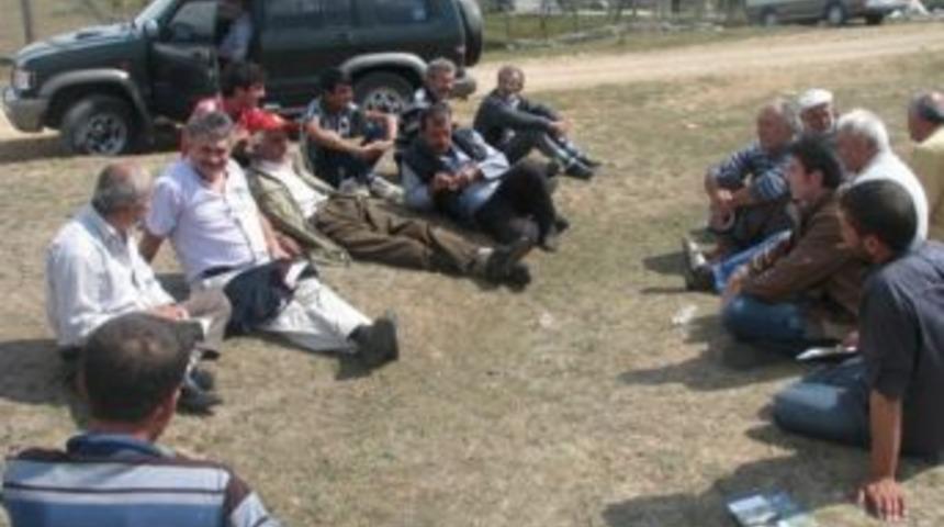 Yaylada Toplantı Yaptılar