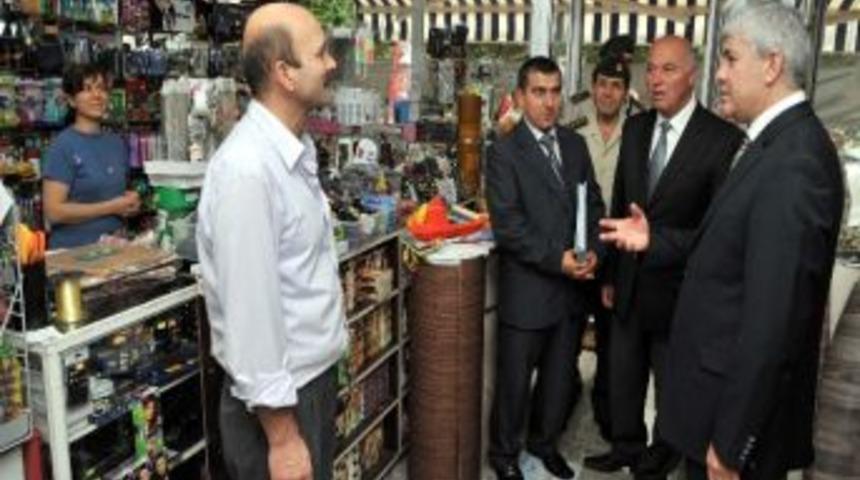 Vali Erden Banaz İl&ccedil;esinde İncelemelerde Bulundu