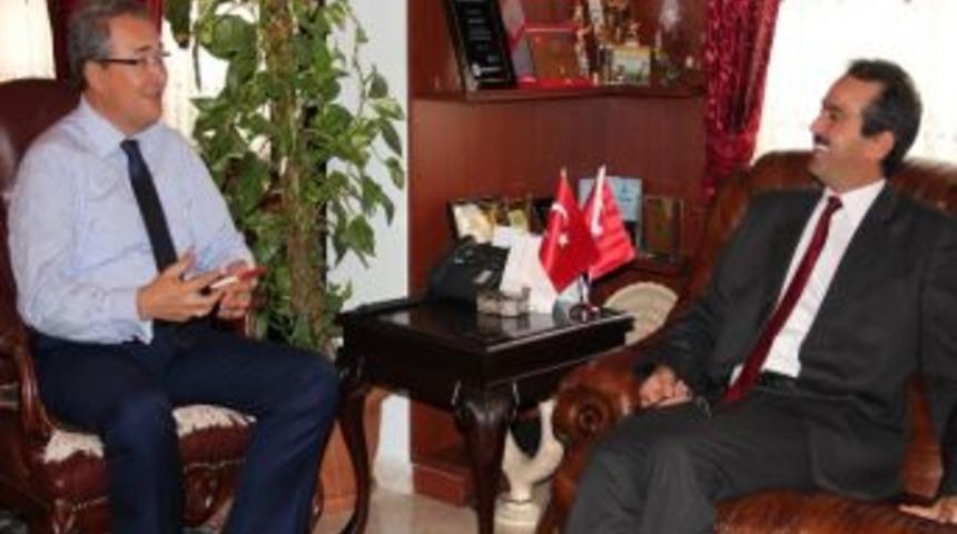 Orman Ve Su İşleri Konya B&ouml;lge M&uuml;d&uuml;r&uuml; Duran &Uuml;nver&rsquo;i Ziyaret Etti