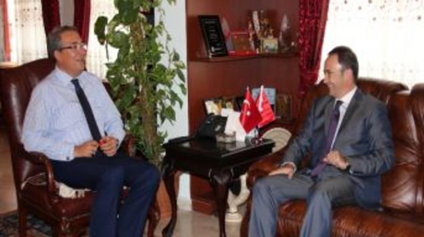 Nevşehir&rsquo;e Yeni Atanan Emniyet M&uuml;d&uuml;r&uuml; Y&uuml;ksel&rsquo;den &Uuml;nver&rsquo;e Ziyaret