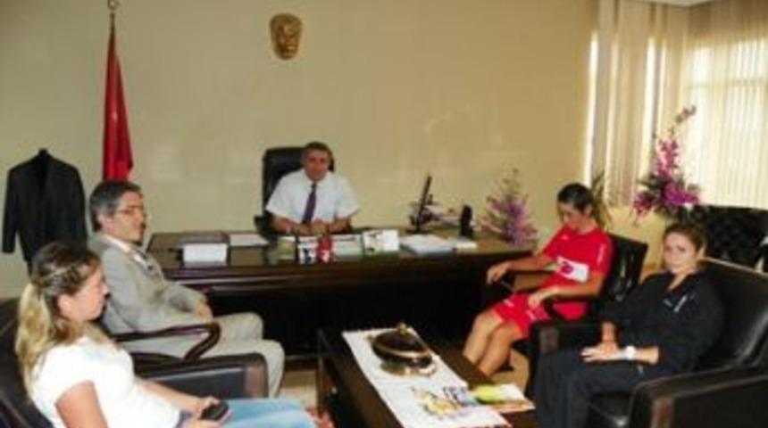 Balkış, Kaymakamı ziyaret etti