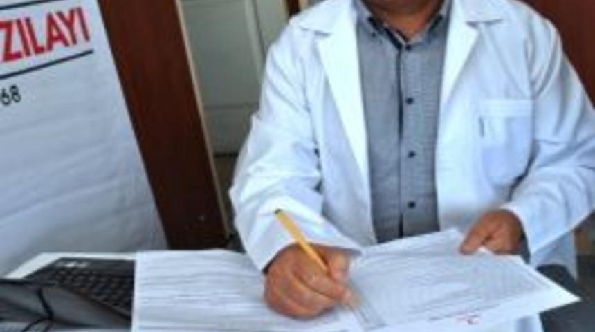 Selendi Halkı Kan Vermeye Koştu