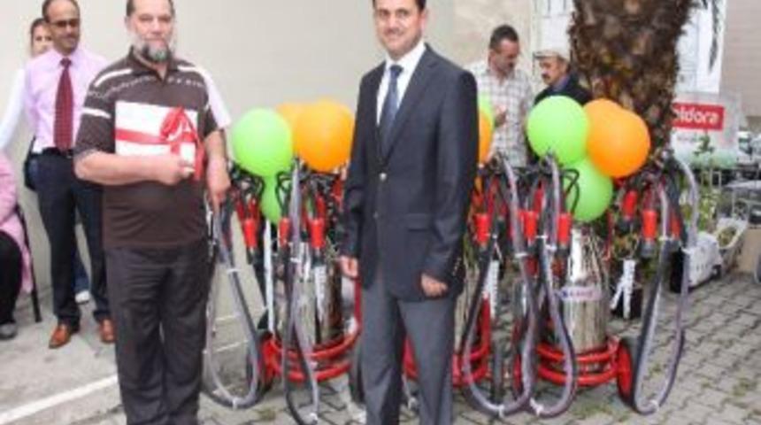 Trabzon'da Kırsal Kalkınmaya Makine Desteği