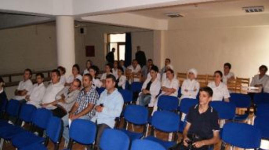 Ağız Ve Diş Sağlığı Merkezi Personeline Yangın Semineri