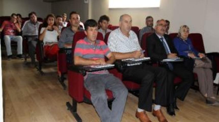 Kandıralı &Ccedil;ift&ccedil;ilere Tarımsal Sulama Semineri