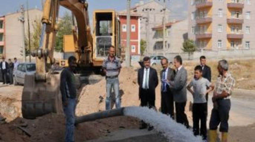 Şehrin Geleceği Altyapı &Ccedil;alışmalarıyla Garanti Altına Alınıyor