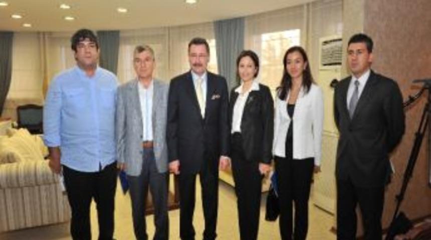 Başkan G&ouml;k&ccedil;ek, Teknokent Y&ouml;neticileri İle Bir Araya Geldi