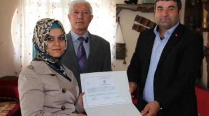 Bakırcılık Kursunu Bitiren Kursiyerlere Sertifika