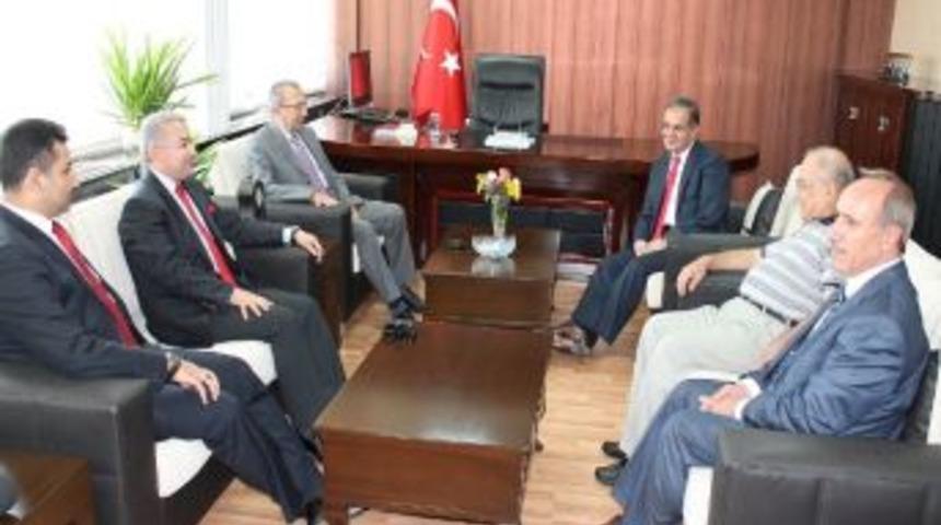 Gaziantep Heyetinden Vali Tapsız'a Ziyaret