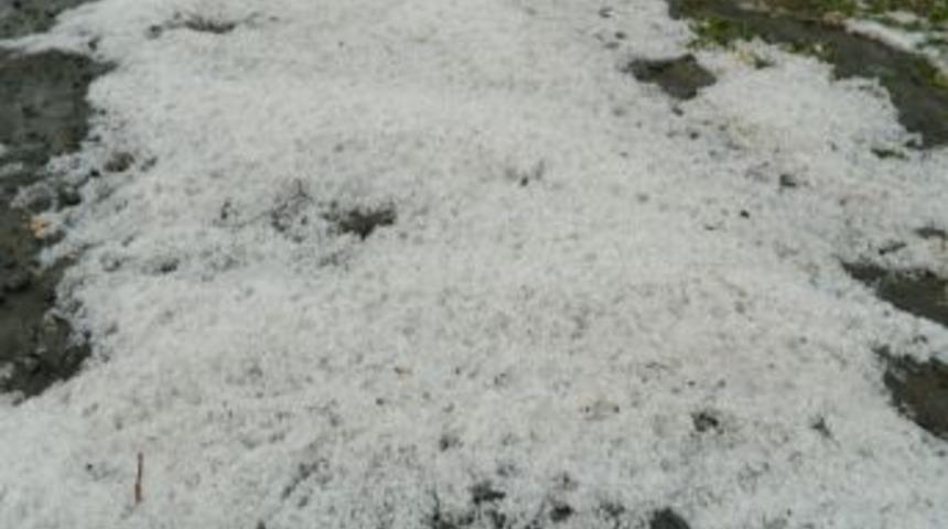 Ardahan&rsquo;da Dolu S&uuml;rprizi