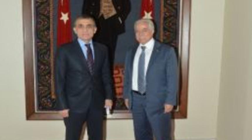 Emniyet M&uuml;d&uuml;r&uuml; G&uuml;rkan&rsquo;dan Aldırmaz&rsquo;a Ziyaret