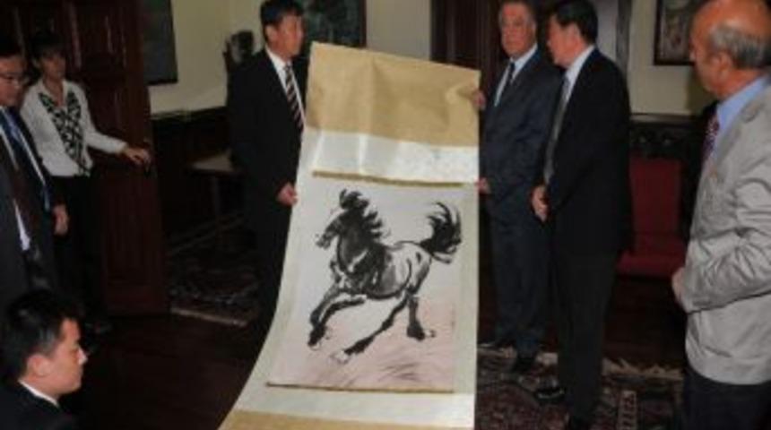 İzmir'in Kardeş Kenti Tianjin'den Selam Getirdiler