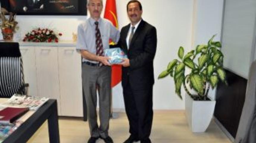 İl M&uuml;ft&uuml; Vekilinden Başkan Vekiline Ziyaret