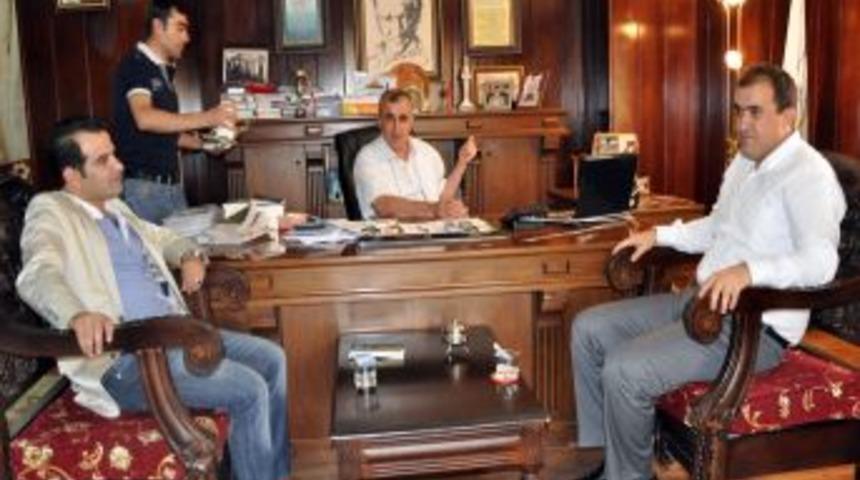 Kaymakam Bing&ouml;l'den, Başkan Nasıroğlu&rsquo;na Ziyaret