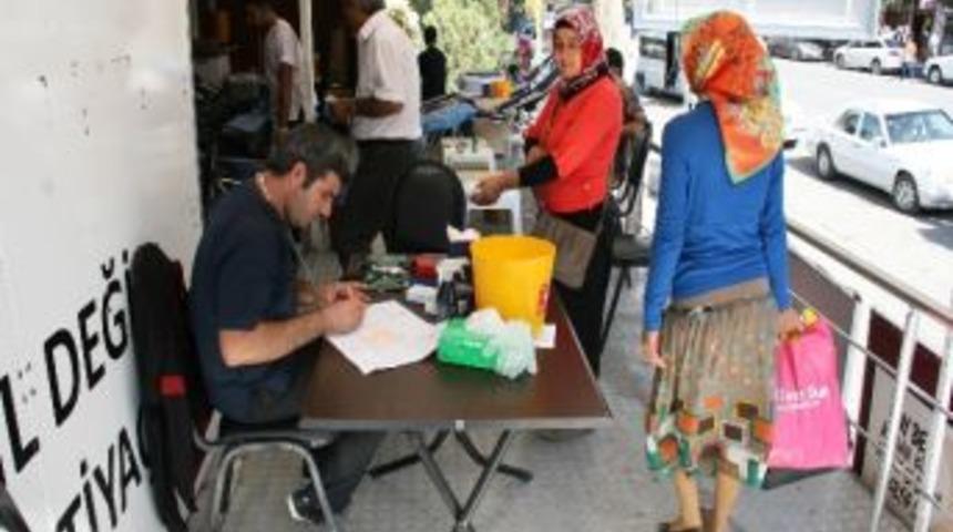 Kızılay Kan Toplama Tır'ı Iğdır&rsquo;da