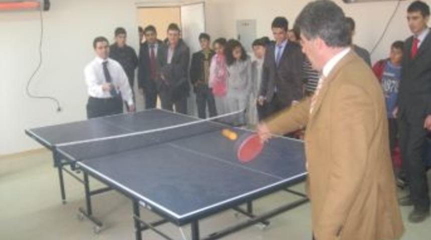 Sason&rsquo;da Kurumlar Arası Masa Tenisi Turnuvası