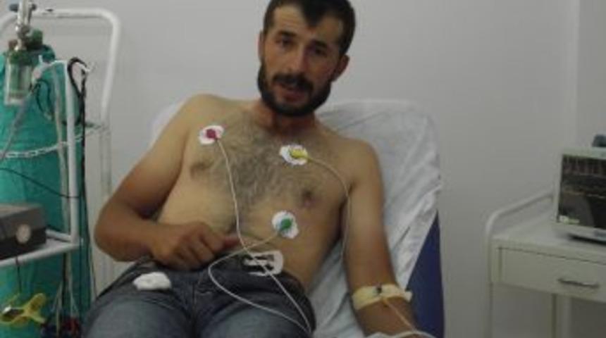 Akrep Sokması Sonucu Hastanelik Oldu