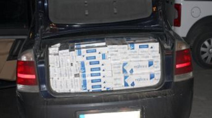 Erzincan'da 25 Bin 190 Paket Ka&ccedil;ak Sigara Yakalandı
