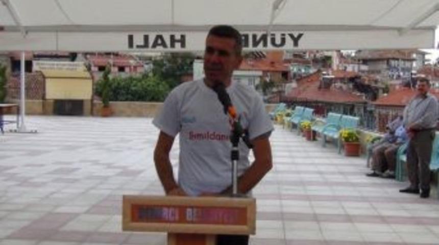 Demirci&rsquo;de Sağlıklı Yaşam Y&uuml;r&uuml;y&uuml;ş&uuml; D&uuml;zenlendi