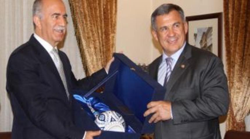 Tataristan Cumhuriyeti Cumhurbaşkanı Minnihanov: T&uuml;rkiye Ile Kenetlendik