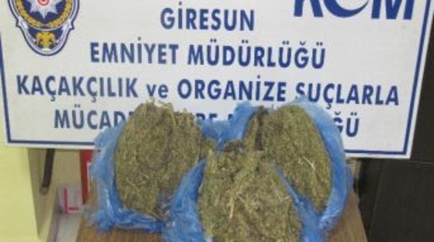 Giresun&rsquo;da Yaklaşık 4 Kg Esrar Ele Ge&ccedil;irildi
