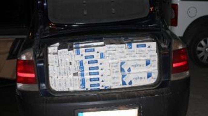 Erzincan&rsquo;da 25 Bin Paket Ka&ccedil;ak Sigara Gele Ge&ccedil;irildi
