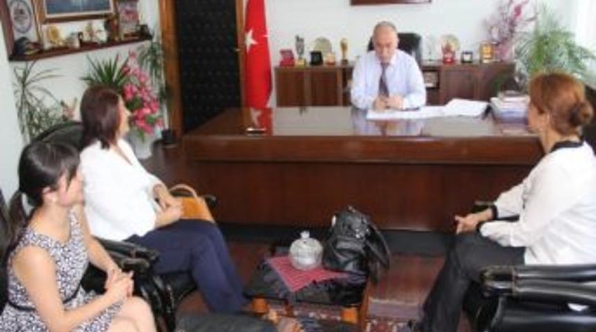 Ereğli Soroptimist Kul&uuml;b&uuml;-iş Ve Meslek Kadınları Derneğikaymakam &Ccedil;ay&rsquo;ı Ziyaret Etti