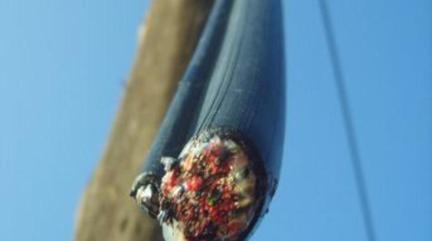 Kablo Hırsızları Bu Defa Ka&ccedil;amadılar