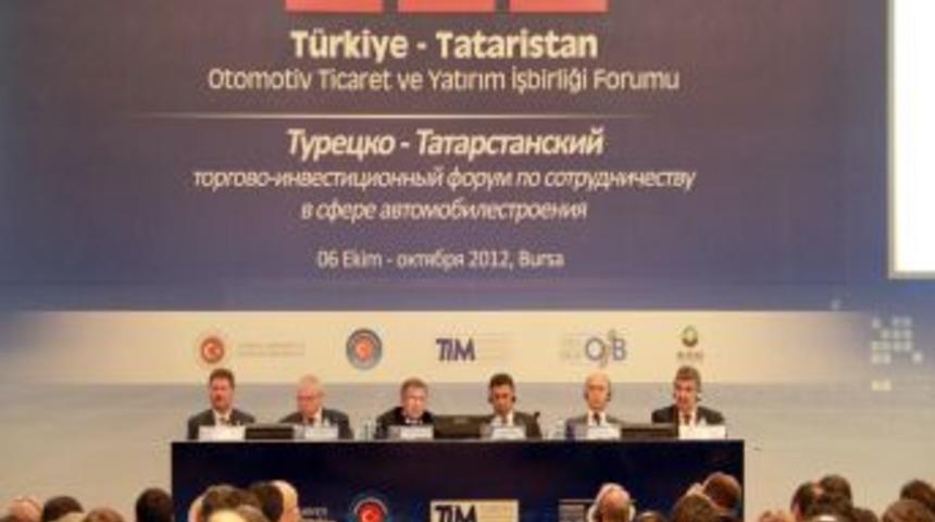 T&uuml;rkiye-Tataristan Otomotiv İşbirliği Forumu Başladı