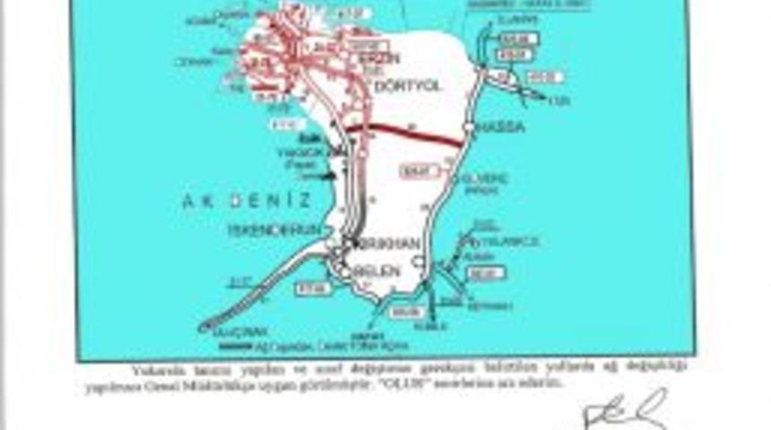 Hassa-D&ouml;rtyol'un &Ccedil;ehresini Değiştirecek Karayoluna Onay &Ccedil;ıktı