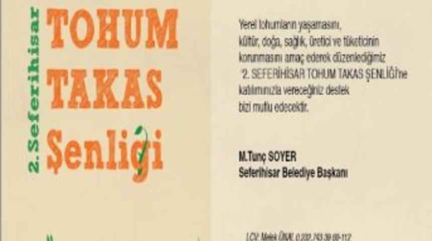 Seferihisar 2. Tohum Takas Şenliği Başlıyor