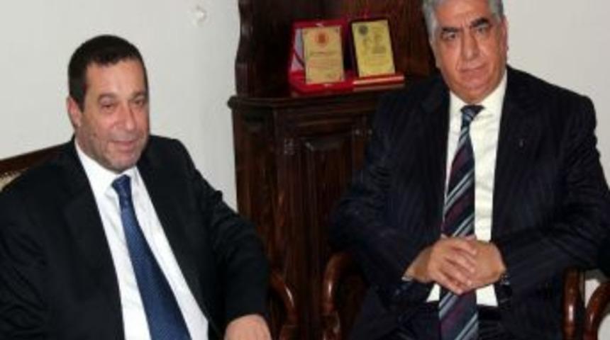 Kktc Demokrat Parti Genel Başkanı Denktaş İskenderun&rsquo;da