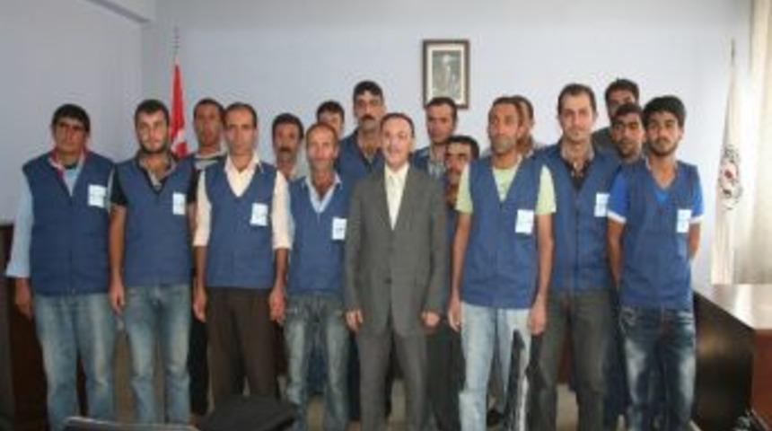 Muş İş Kur M&uuml;d&uuml;r&uuml; Taylan, Bulanık Belediyesi&rsquo;deki İş&ccedil;ileri Ziyaret Etti