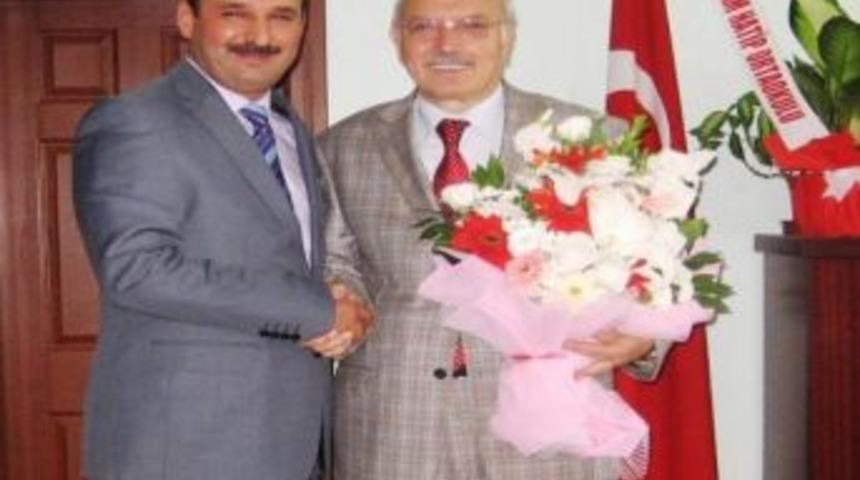 Memur-sen Camiler Ve Din G&ouml;revlileri Haftası Nedeniyle İl M&uuml;ft&uuml;l&uuml;ğ&uuml;'n&uuml; Ziyaret Etti