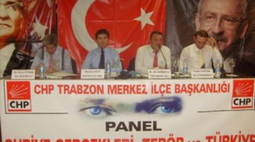 Trabzon'da "suriye Ger&ccedil;ekleri, Ter&ouml;r Ve T&uuml;rkiye" Paneli