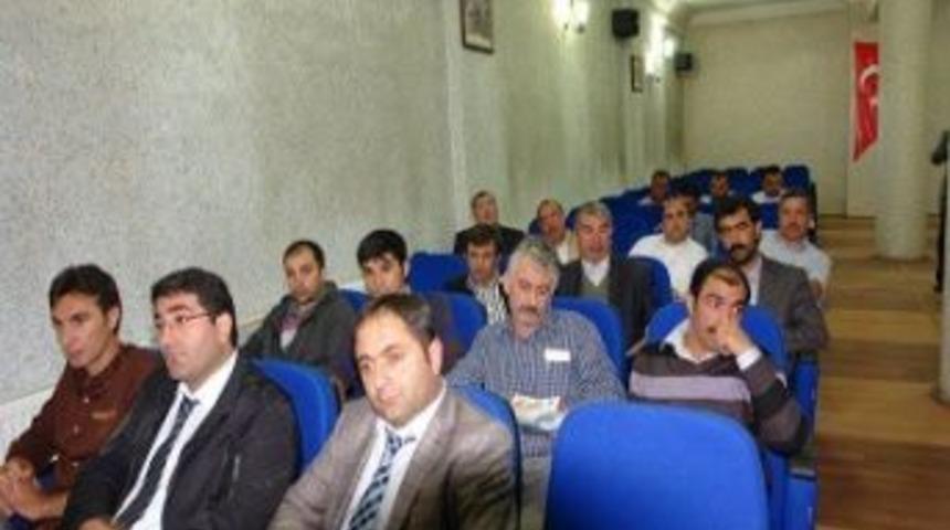 Gıda Kayıt Ve Onay Belgesi Konusunda Esnafa Y&ouml;nelik Bilgilendirme Toplantısı Yapıldı