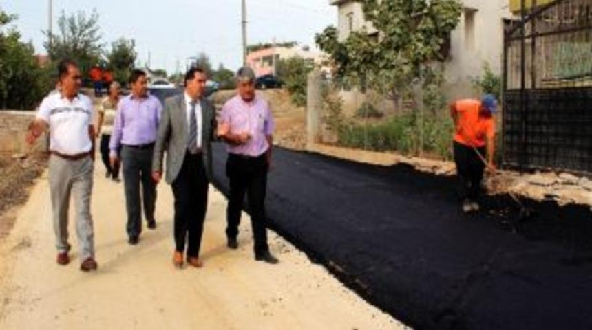 Sarı&ccedil;am&rsquo;da Asfalt &Ccedil;alışmaları