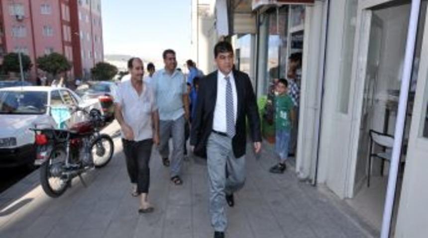 Başkan Fadıloğlu, Seyrantepe Esnafının Sorunlarını Dinledi