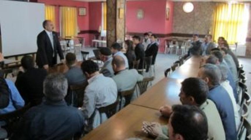 Ağrı'da Oto Galericiler Sitesinin Yapımı I&ccedil;in Ilk Toplantı Ger&ccedil;ekleştirildi