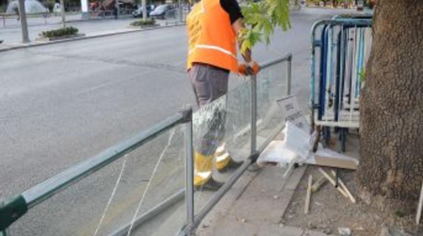 B&uuml;y&uuml;kşehir, Kırılan Bariyer Ve S&ouml;k&uuml;len Kaldırımlar I&ccedil;in Yargıya Gidiyor