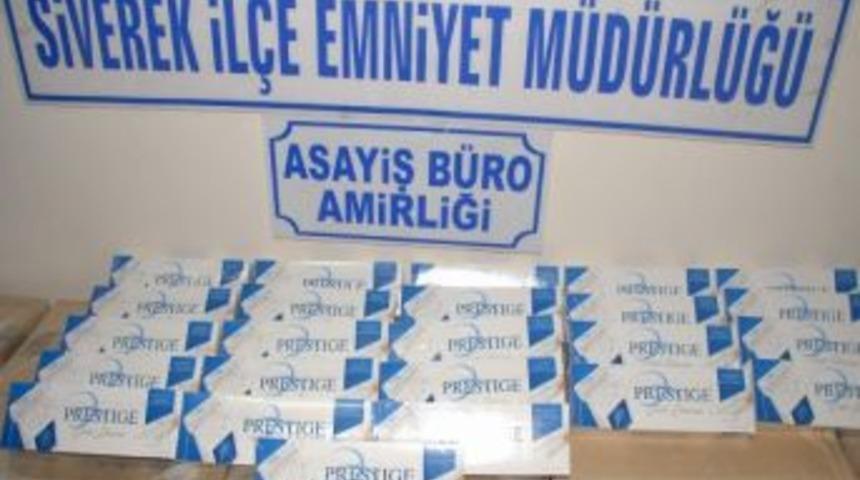 Siverek'te 5 Bin Paket Ka&ccedil;ak Sigara Ele Ge&ccedil;irildi