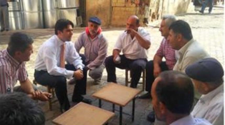 Sason Kaymakamı Esnafı Dinledi