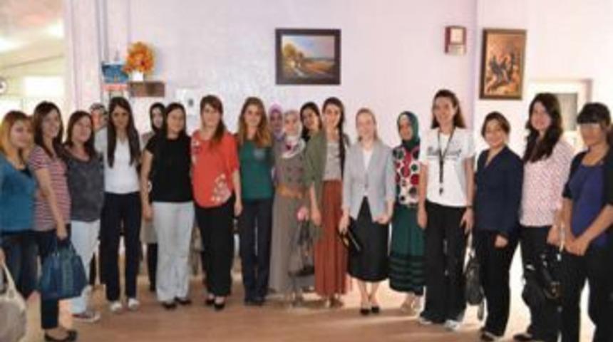 Kaymakam Eşi Bayan &Ouml;ğretmenlerle Buluştu