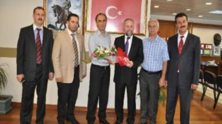 Nazilli'de Din G&ouml;revlilerinden Teşekk&uuml;r Ziyareti