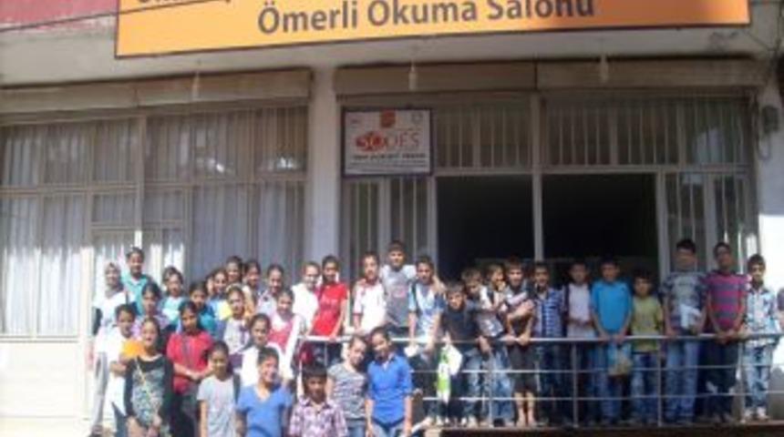 &Ouml;merli'deki Okuma Salonu Yoğun Ilgi G&ouml;r&uuml;yor