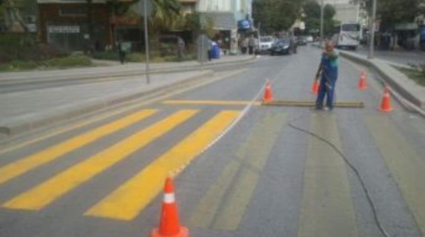Yol &Ccedil;izgileri Yenileniyor