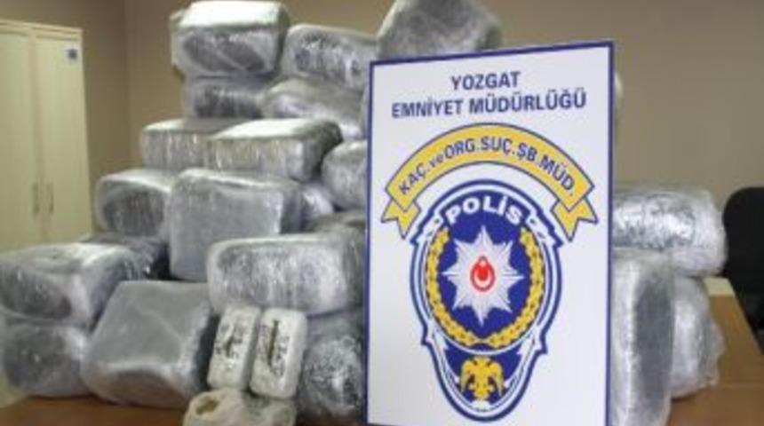 Yozgat&rsquo;ta 343 Kilogram Esrar Ele Ge&ccedil;irildi