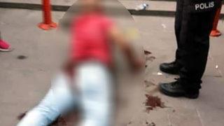 Ankara Demetevler'de taciz ettiği küçük kızın babası tarafından sokak ortasında hadım edilen zanlı tutuklandı