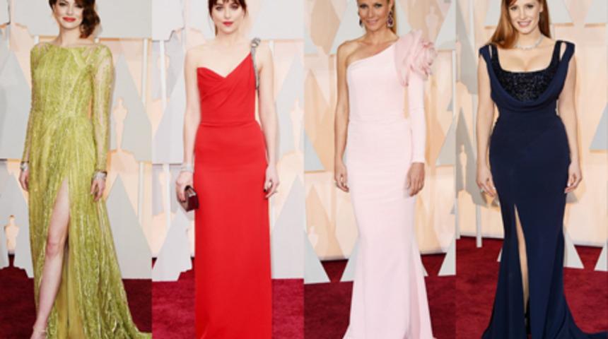 2015 Oscar &Ouml;d&uuml;l T&ouml;reni'nin en şıkları